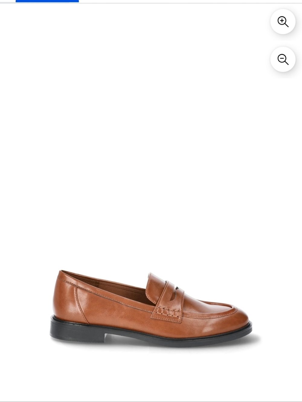 Time and Tru Women's Brown Penny Loafers Size 10 NWT - Picture 7 of 9